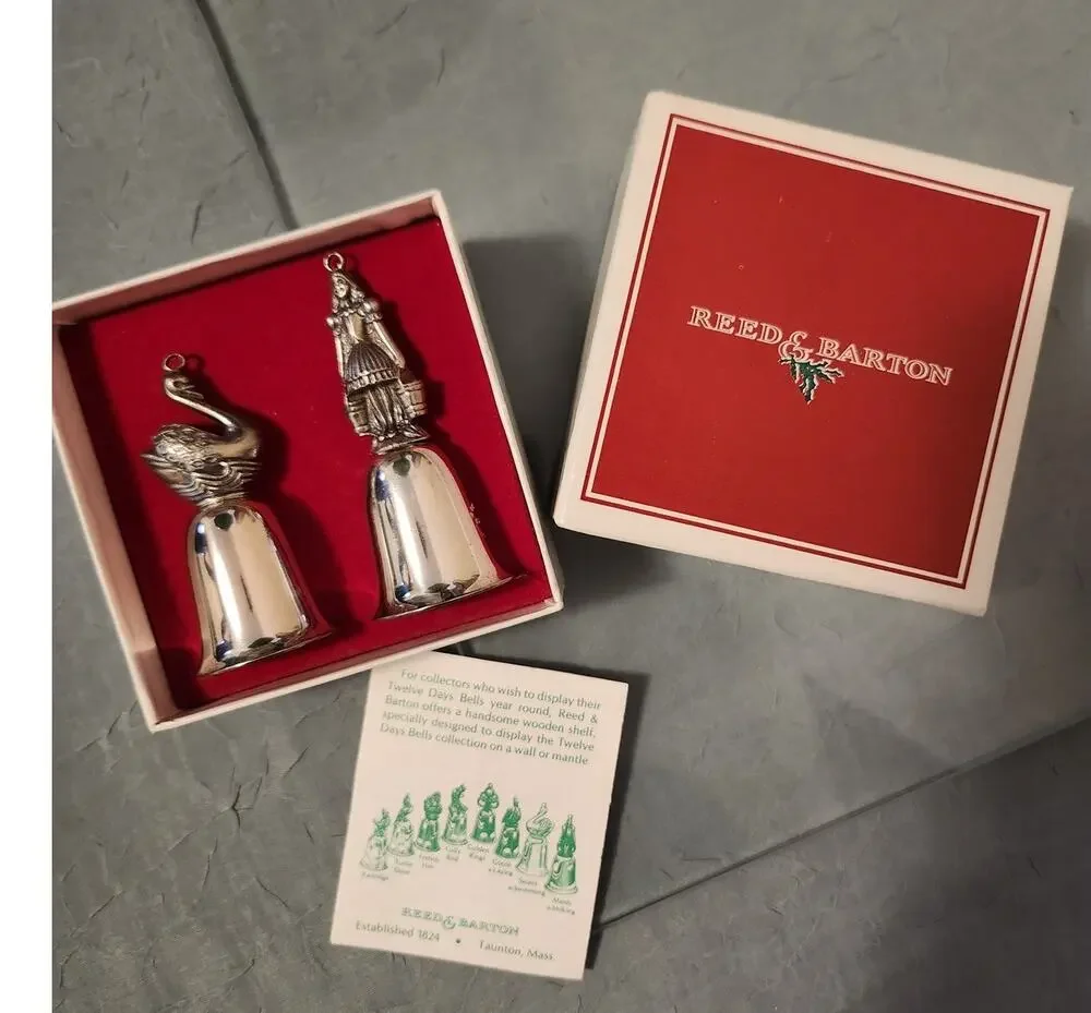 Reed & Barton, 12 Days of Christmas Bells, 1980